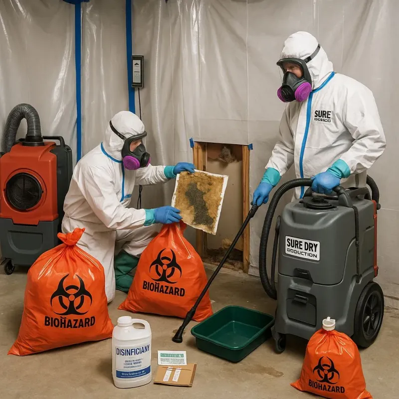 Contaminated Water Handling Protocols process in Lennox, SD