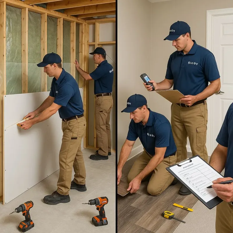 Repairs and Reconstruction process in Lennox, SD