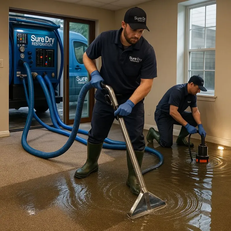 Water Extraction and Removal process in Lennox, SD